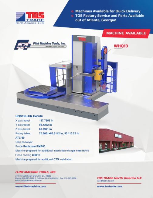 Chevalier Machinery News Flint Machine Tools