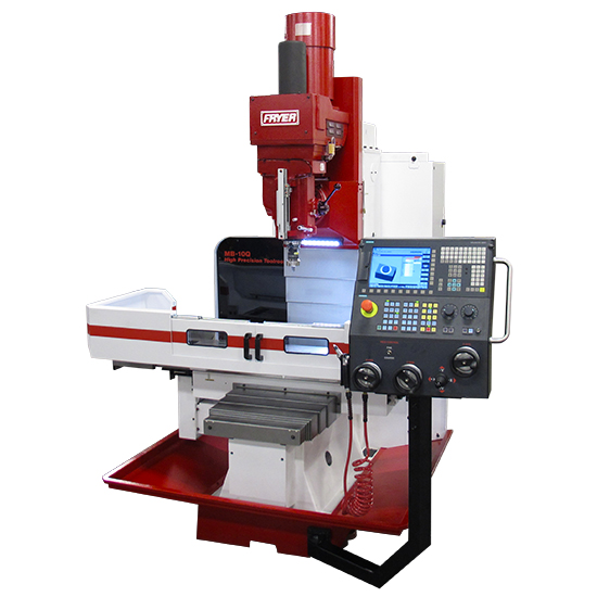 MB-Q Series Toolroom Bed Mill with Manual Quill Head