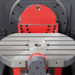 Swivel-rotary table with encoders and torque motors