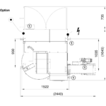 Work area EMCOMILL E350