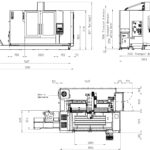 EMCO 1800 Overall dimensions/Work space