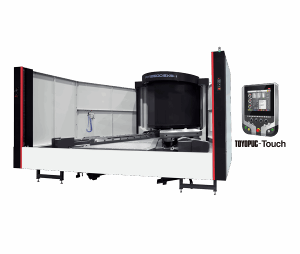 JTEKT FH12500SW-i heavy-duty horizontal machining center with quill spindle, 1250mm pallet, and 22-inch W-axis travel.