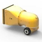 TOS Varnsdorf HOI 50 orthogonal automatically indexed milling head with $\pm 180^\circ$ C-axis and $\pm 120^\circ$ A-axis rotation