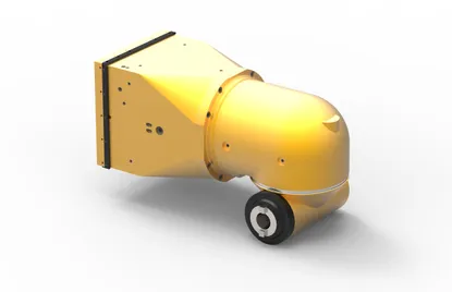 TOS Varnsdorf HOI 50 orthogonal automatically indexed milling head with $\pm 180^\circ$ C-axis and $\pm 120^\circ$ A-axis rotation