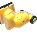 TOS Varnsdorf HPFL 50 milling head with independent servo-drives for continuous A-axis positioning and smooth movement during machining