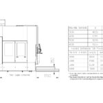 Hyperturn 200 Powermill Overall dimensions/Work space.