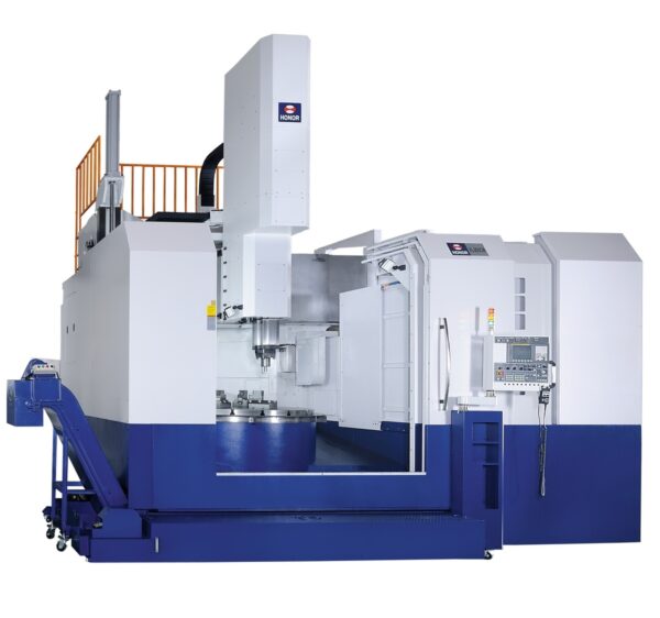Honor VL-66C/CM Heavy Duty CNC Vertical Turning Center with 1,500 kg load capacity, 850 mm swing, and live tooling option.