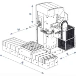 TOS Varnsdorf WHN 110/130 plate-type horizontal boring machine for universal machining of parts up to 12 tonnes