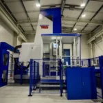 TOS Varnsdorf WHR 13 high-capacity horizontal boring machine with Ø130 mm extending ram and spindle