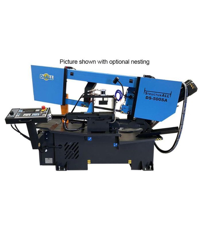 DS-500SA Dual-Miter Semi-Automatic Band Saw