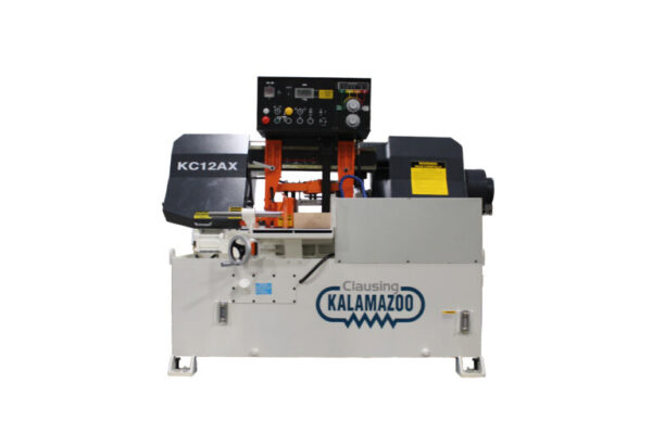 KC12AX – Clausing Kalamazoo Automatic Horizontal Bandsaw 12.75” x 12.6” Max Rectangular Capacity